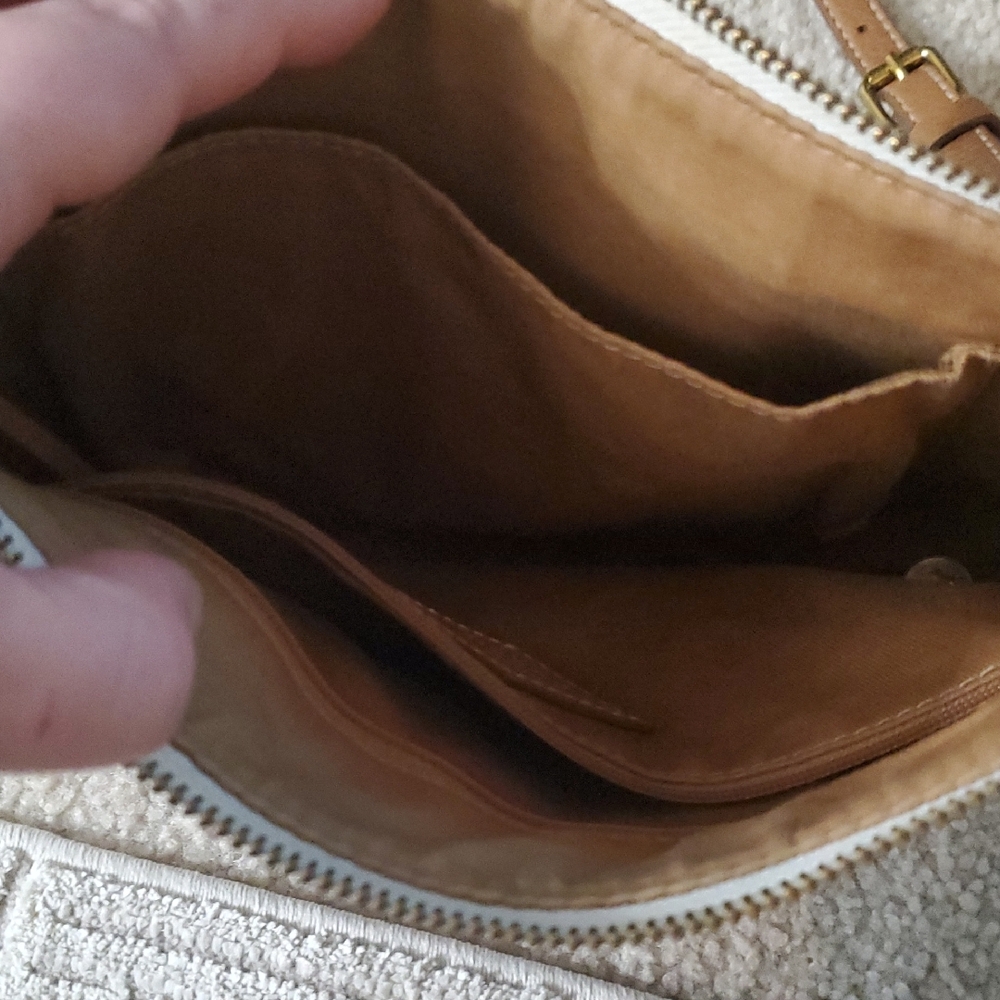 Fossil Navy and Cream Crossbody Bag - Picture 3 of 5